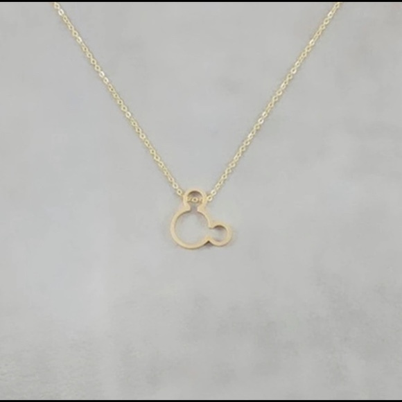 ๐ฅ๐ Gold Mickey Mouse Necklace HP 8/21/20 - Picture 3 of 3